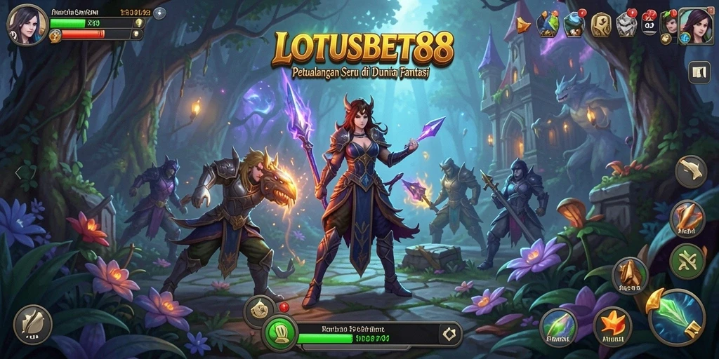 Tangkapan layar dari gameplay LOTUSBET88 yang mendebarkan dan penuh petualangan.