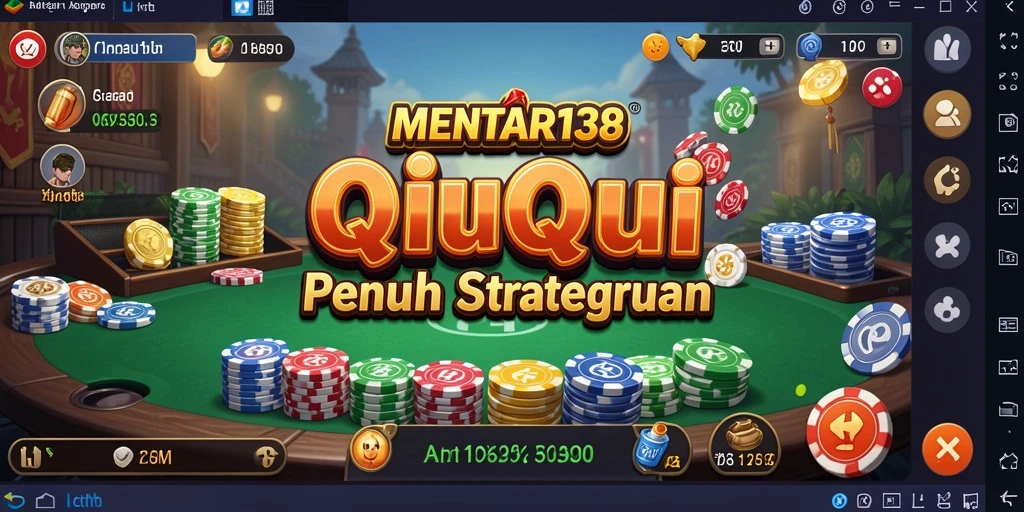 Screenshot gameplay QiuQiu yang mendebarkan dari MENTARI138.