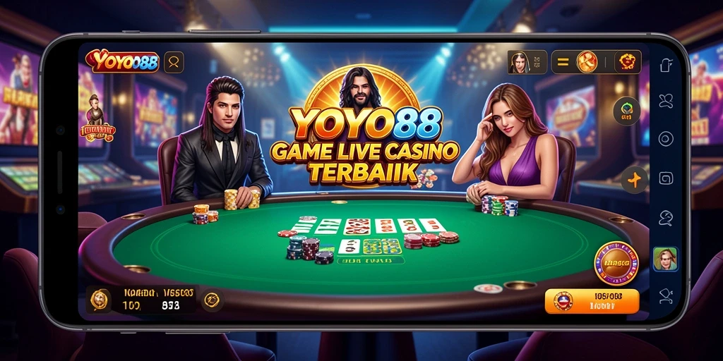Gameplay menyenangkan di YOYO88 dengan dealer langsung.